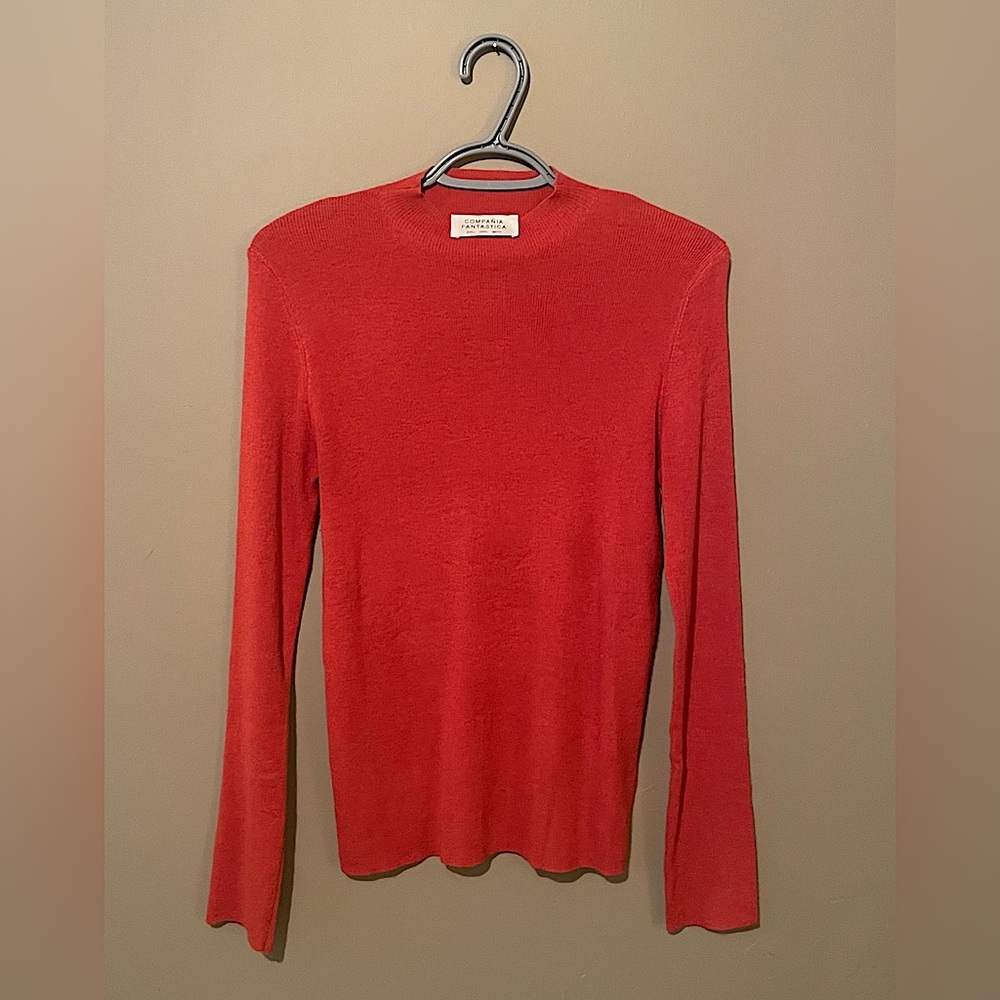 Compañia Fantastica knitted mock neck